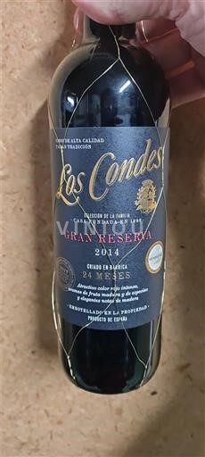 La Rioja Rioja Los Condes Gran Reserva 2014