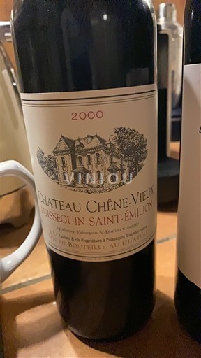 Bordeaux Puisseguin-saint-émilion Château Chêne-Vieux 2000