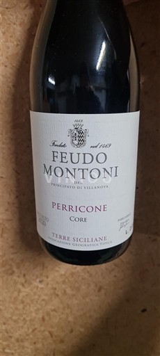 Wines of Sicily Unspecified Feudo Montoni Perricone Core 2020