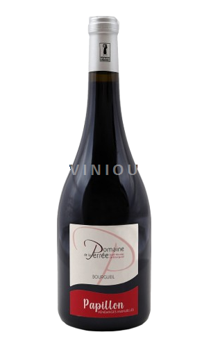 Wijnen Rouge sec Papillon Domaine La Perrée 2024 Frankrijk Loirevallei Bourgueil AOC