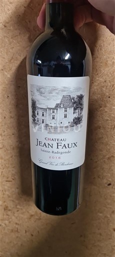 Bordeaux Non specificato Château Jean Faux 2016