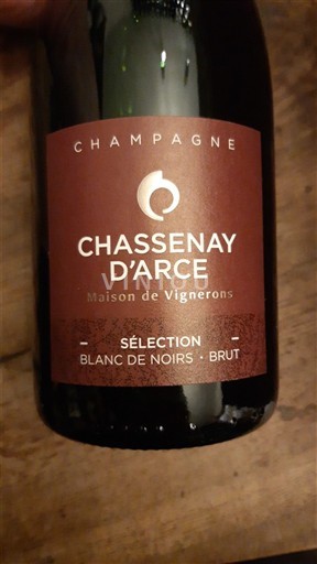 Champaña Champán Chassenay d'Arce Sélection Sin añada