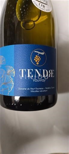 Vallée de la Loire Vouvray Domaine Haut Fourneau Tendre 2024