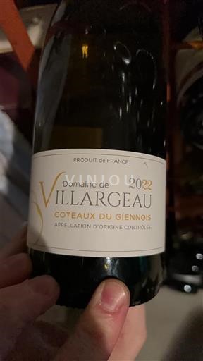 Loire-dalen Coteaux-du-Giennois Domaine Villargeau 2022