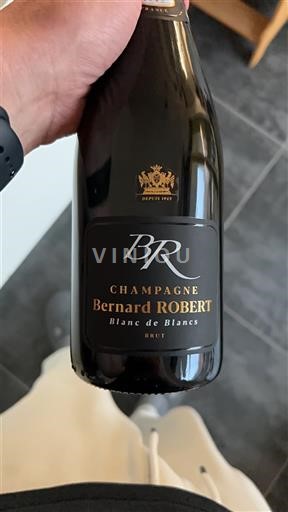 Champaña Champán Bernard Robert Blanc de Blancs Sin añada