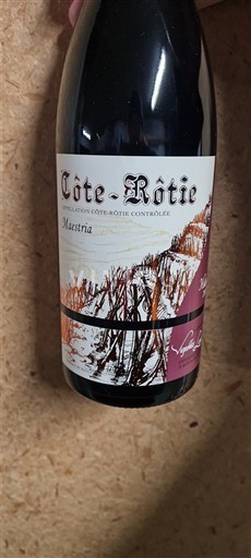 Rhônen laakso Côte-rôtie Yves Cuilleron Maestria 2017