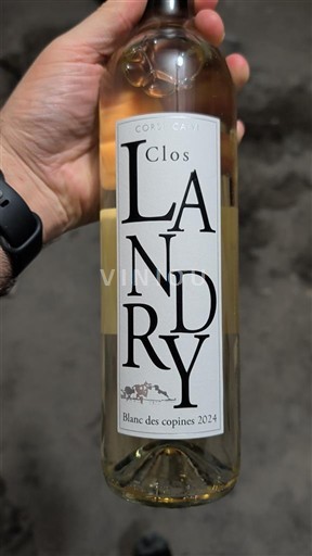 Corsica Niet gespecificeerd Clos Landry Blanc des copines 2024