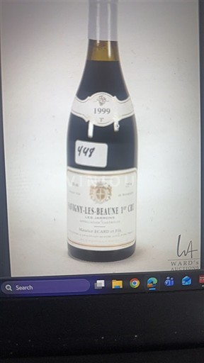 Burgundy Savigny-lès-Beaune Premier Cru Maurice Ecard et Fils 1999