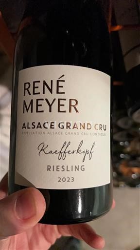Alsacia Riesling Grand Cru René Meyer Kaefferkopf 2023