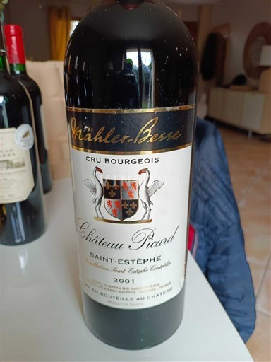 Bordeaux Saint-Estèphe Cru Bourgeois Château Picard 2001