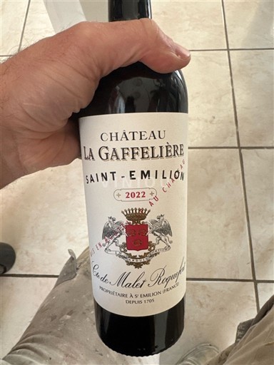 Bordeaux Saint-Émilion Grand Cru Château La Gaffelière 2022