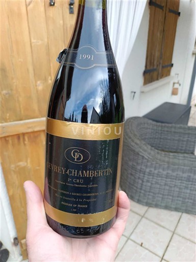 Burgundija Gevrey-chambertin Premier Cru Domaine Pont-Tisserandot 1991