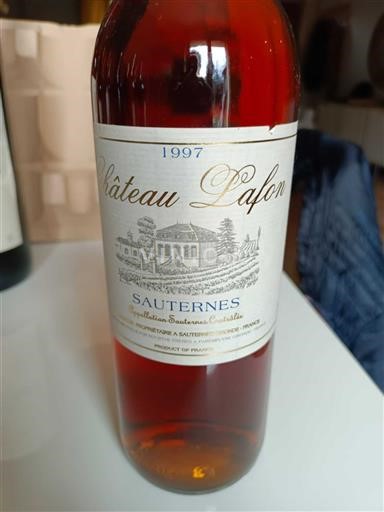 Bordeaux Sauternes Château Lafon 1997