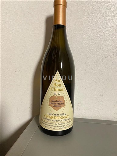 Kalifornijske AVA Dolina Santa Ynez Au Bon Climat Sanford & Benedict Vineyard 2022
