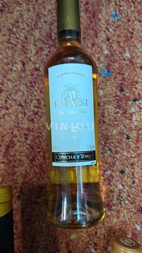 Maipo-Tal Maipo Central Concha y Toro Late Harvest 2016