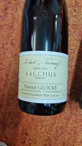 Franken Ospecificerad Johann Thürauf Veit Bacchus feinherb 2018