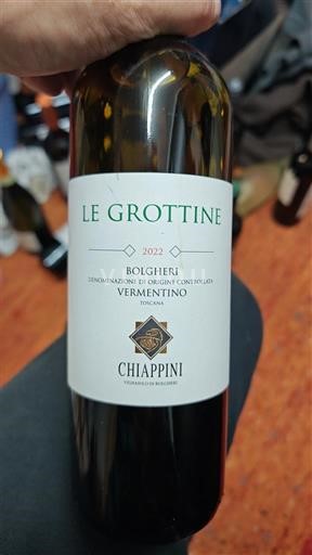 Toskánsko Bolgheri Chiappini Le Grottine 2022