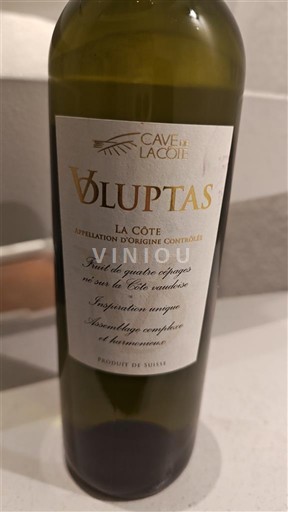 Vaud La Côte AOC Cave de La Côte Voluptas 2014