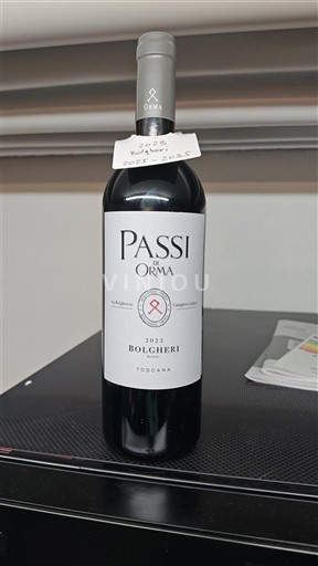 Toskánsko Bolgheri Orma Passi di Orma 2021