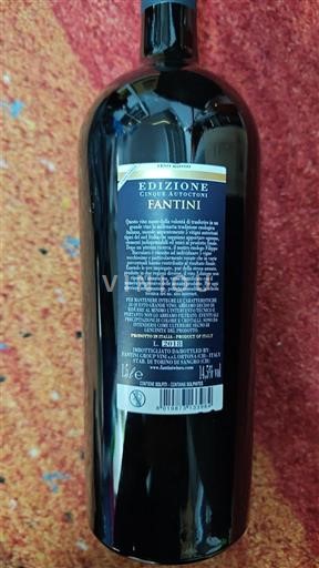 Abruzzes Fantini Edizione Cinque Autoctoni 2018