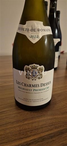 Bourgondië Meursault Premier Cru Château Meursault Les Charmes Dessus 2022