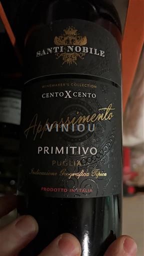 Apulien Primitivo di Manduria Santi Nobile Cento X Cento Appassimento 2024