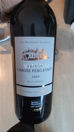 Bordeaux Haut-Médoc Château Larose Perganson 2019