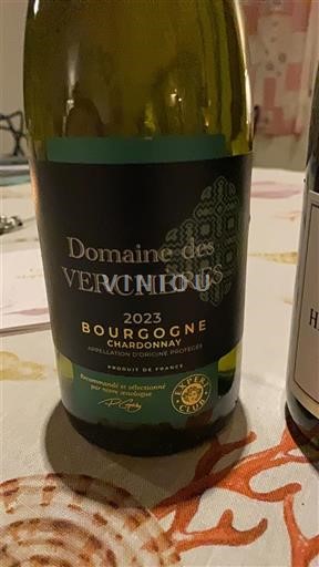 Burgundi Bourgogne Domaine S Verchères 2023
