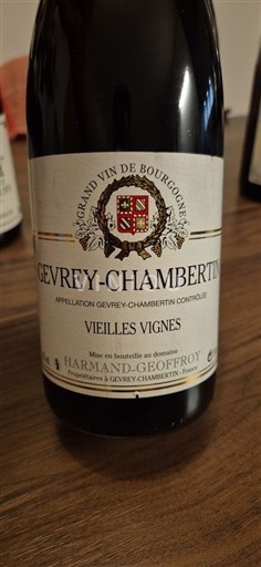 Bourgondië Gevrey-Chambertin Harmand-Geoffroy Vieilles Vignes 2018