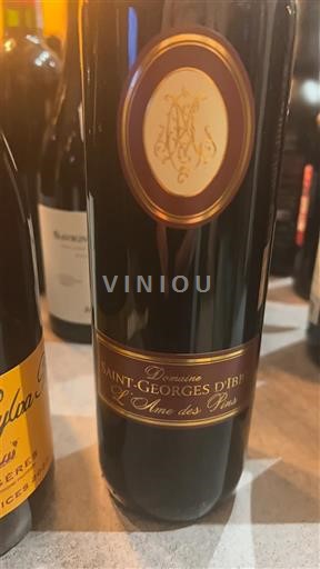 Languedoc a Roussillon Côtes de Thongue Domaine Saint-Georges d'Ibry L'Ame des Pins Neročník