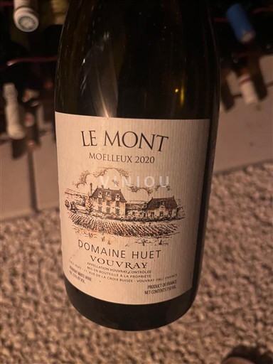 Vallée de la Loire Vouvray Domaine Huet Le Mont Moelleux 2020