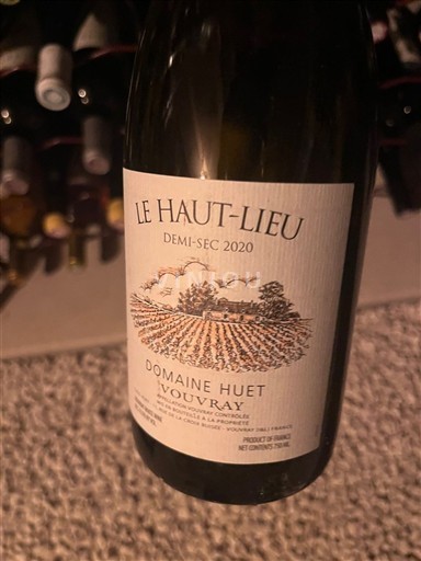 Loirevallei Vouvray Domaine Huet Le Haut-Lieu 2020