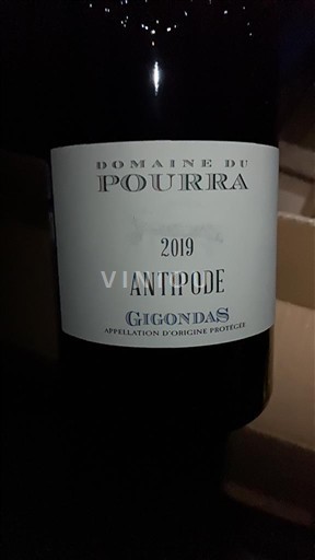 Vallée du Rhône Gigondas Domaine Pourra Antipode 2019