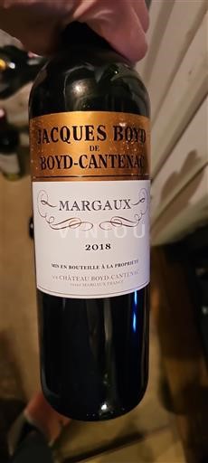 Burdeos Margaux Château Boyd-Cantenac 2018