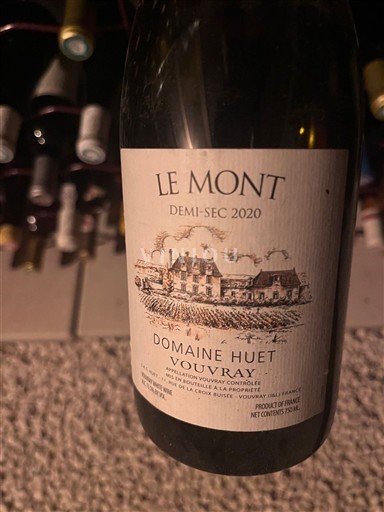 Údolí Loiry Vouvray Domaine Huet Le Mont 2020