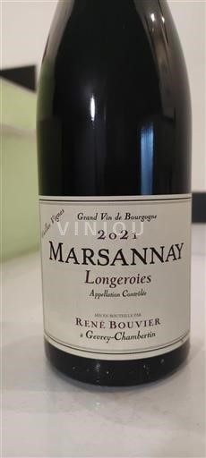 Bourgondië Marsannay René Bouvier Longeroies 2021
