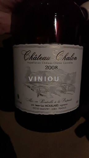 Jura Château-Chalon Jean-Luc Mouillard 2008