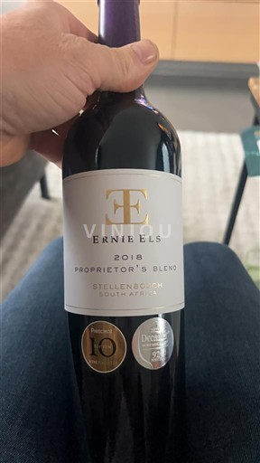 Regiunea de coastă Stellenbosch Ernie Els Proprietor's Blend 2018