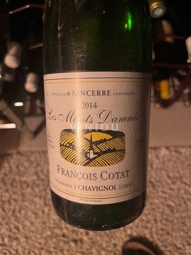 Loiredalen Sancerre François Cotat Les Monts Damnés 2014