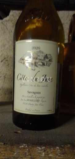 Jura Côtes-du-jura Jean-Luc Mouillard Savagnin 2020