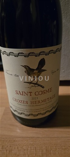Údolí Rhôny Crozes-Hermitage Saint Cosme 2023