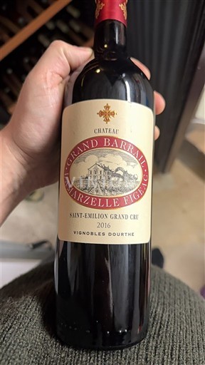 Bordeaux Saint-Émilion Grand Cru Grand Cru Château Grand Barrail Marzelle Figeac 2016