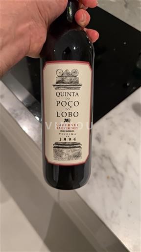 Portugali Bairrada Quinta do Poço do Lobo Cabernet Sauvignon 1994