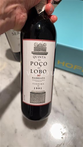 Portugali Bairrada Quinta do Poço do Lobo 1991