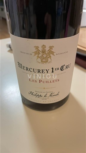 Burgundija Mercurey Premier Cru Domaine Philippe le Hardi Les Puillets 2022