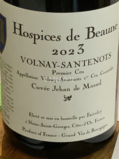 Bourgondië Niet gespecificeerd Premier Cru Hospices de Beaune Jehan de Massol 2023
