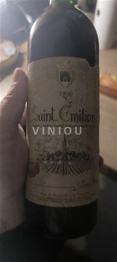 Bordeaux Saint-Émilion Pierre chaneau 1996