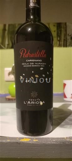 Sardaigne Tenuta L'Ariosa Pedrastella 2022