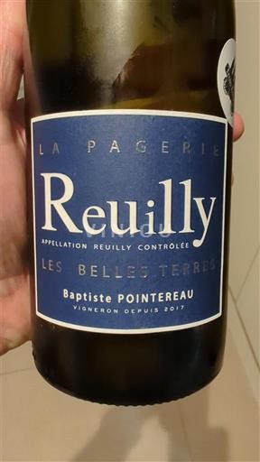 Vallée de la Loire Reuilly La Pagerie Les Belles Terres 2022