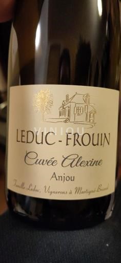 Vini Blanc sec Cuvée Alexine Domaine Leclerc-Poquin 2023 Francia Valle della Loira Anjou AOC